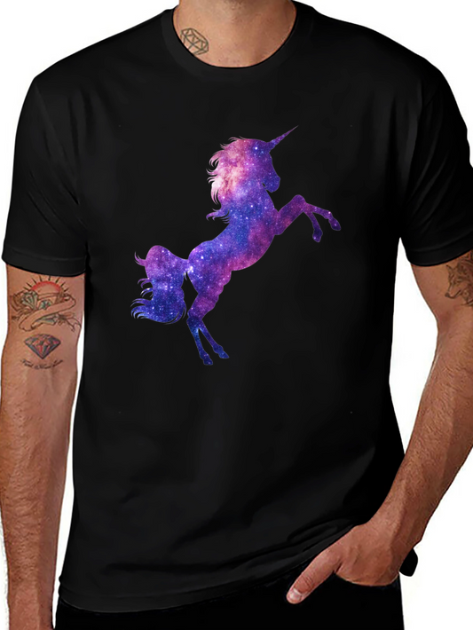Galaxy Unicorn Graphic T-Shirt