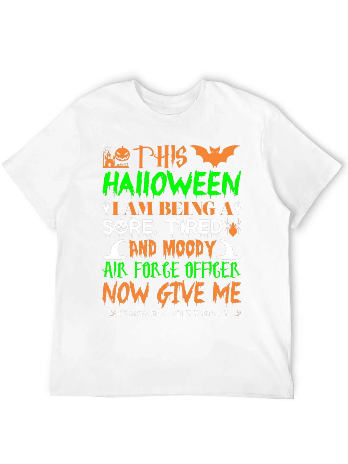 Halloween Air Force Officer T-Shirt
