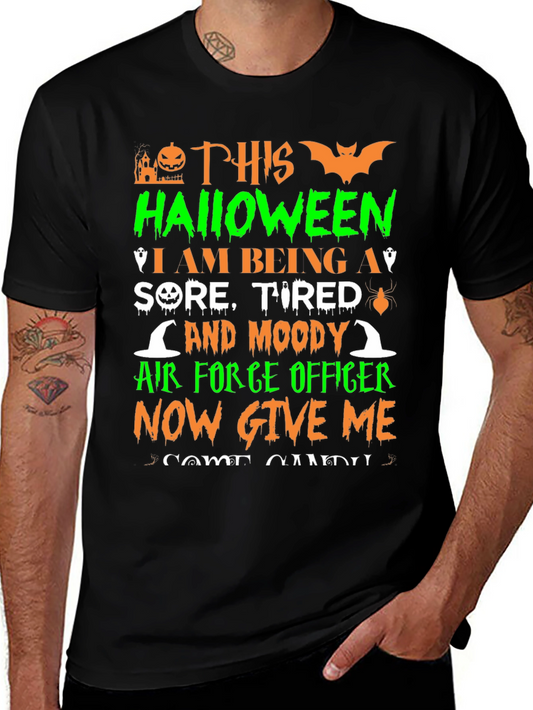 Halloween Air Force Officer T-Shirt