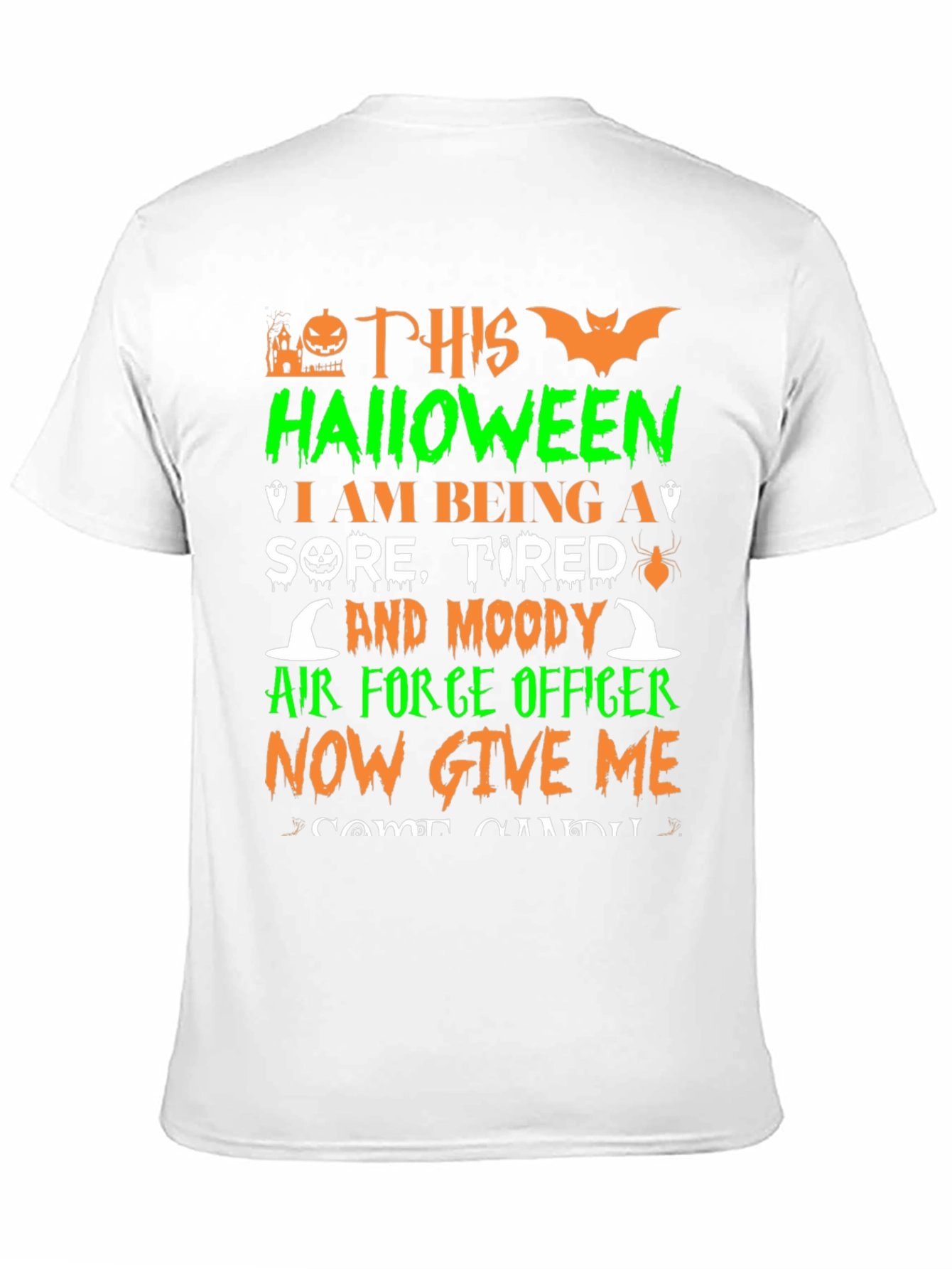 Halloween Air Force Officer T-Shirt
