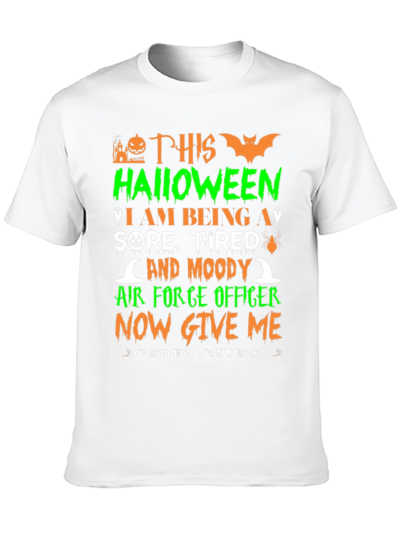 Halloween Air Force Officer T-Shirt