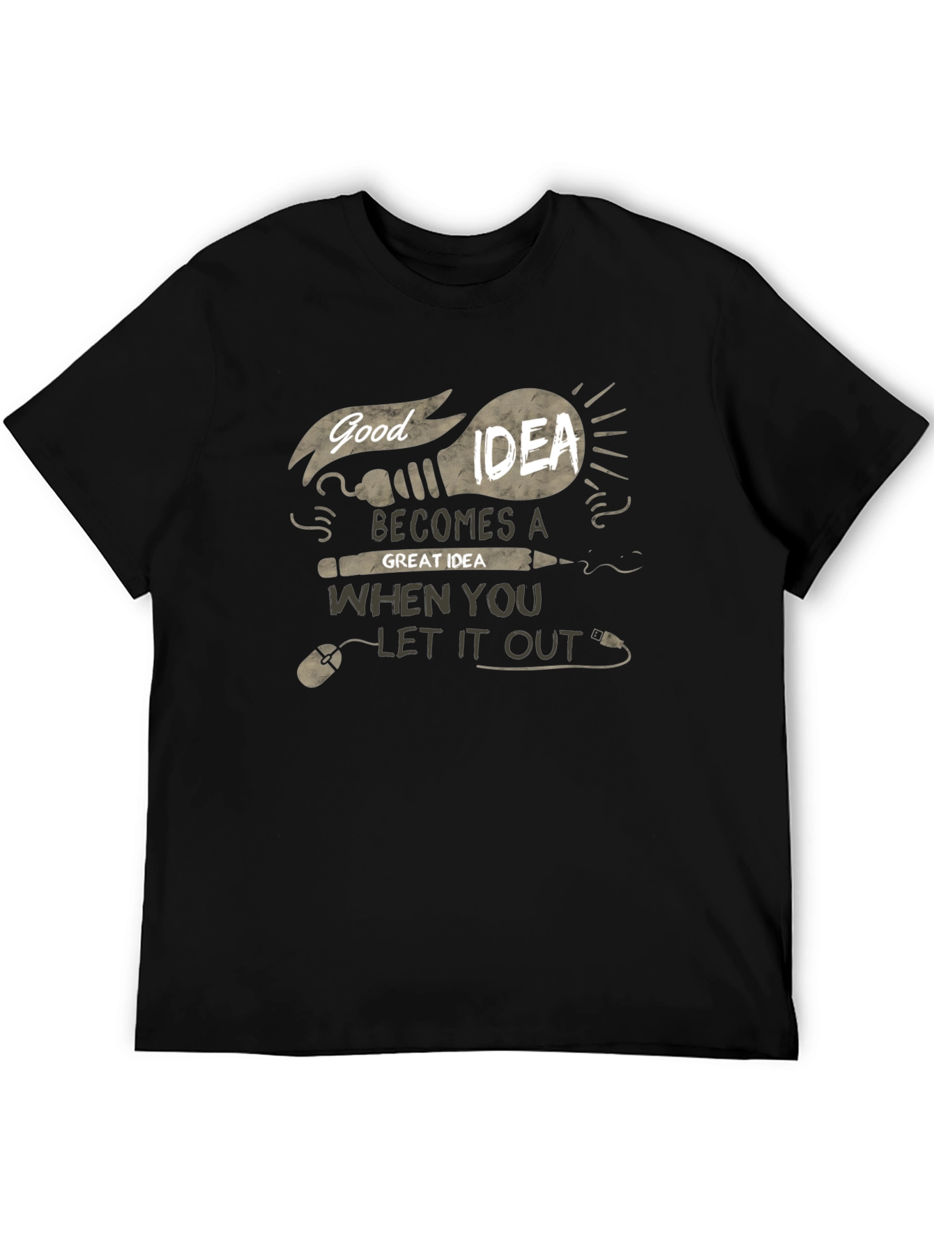Good Idea T-Shirt - Creative Graphic Tee
