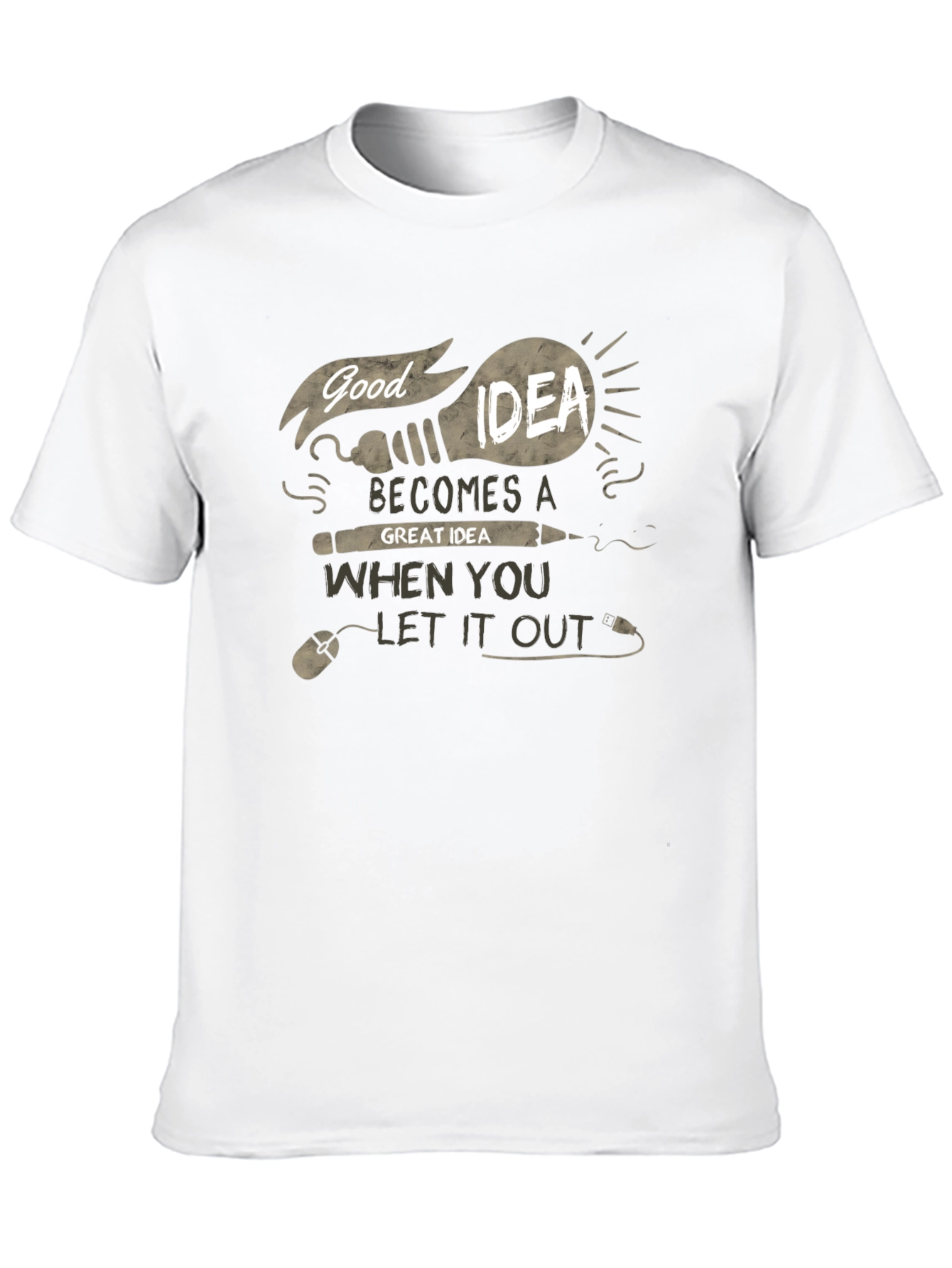 Good Idea T-Shirt - Creative Graphic Tee
