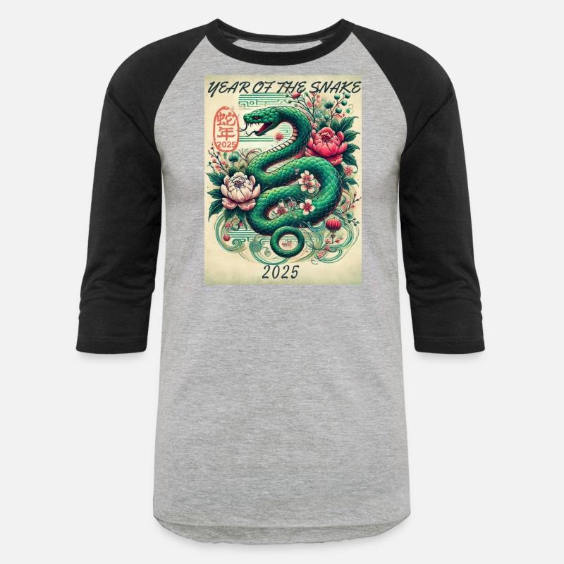 2025 Emerald Green Snake Floral Art