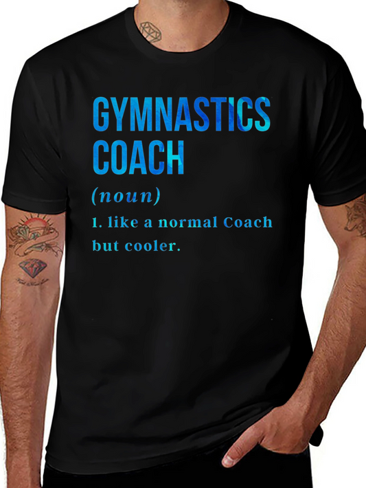 Gymnastics Coach Definition T-Shirt - Cool Coach Tee