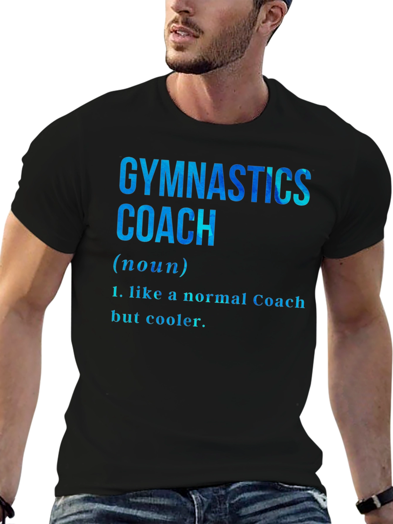 Gymnastics Coach Definition T-Shirt - Cool Coach Tee