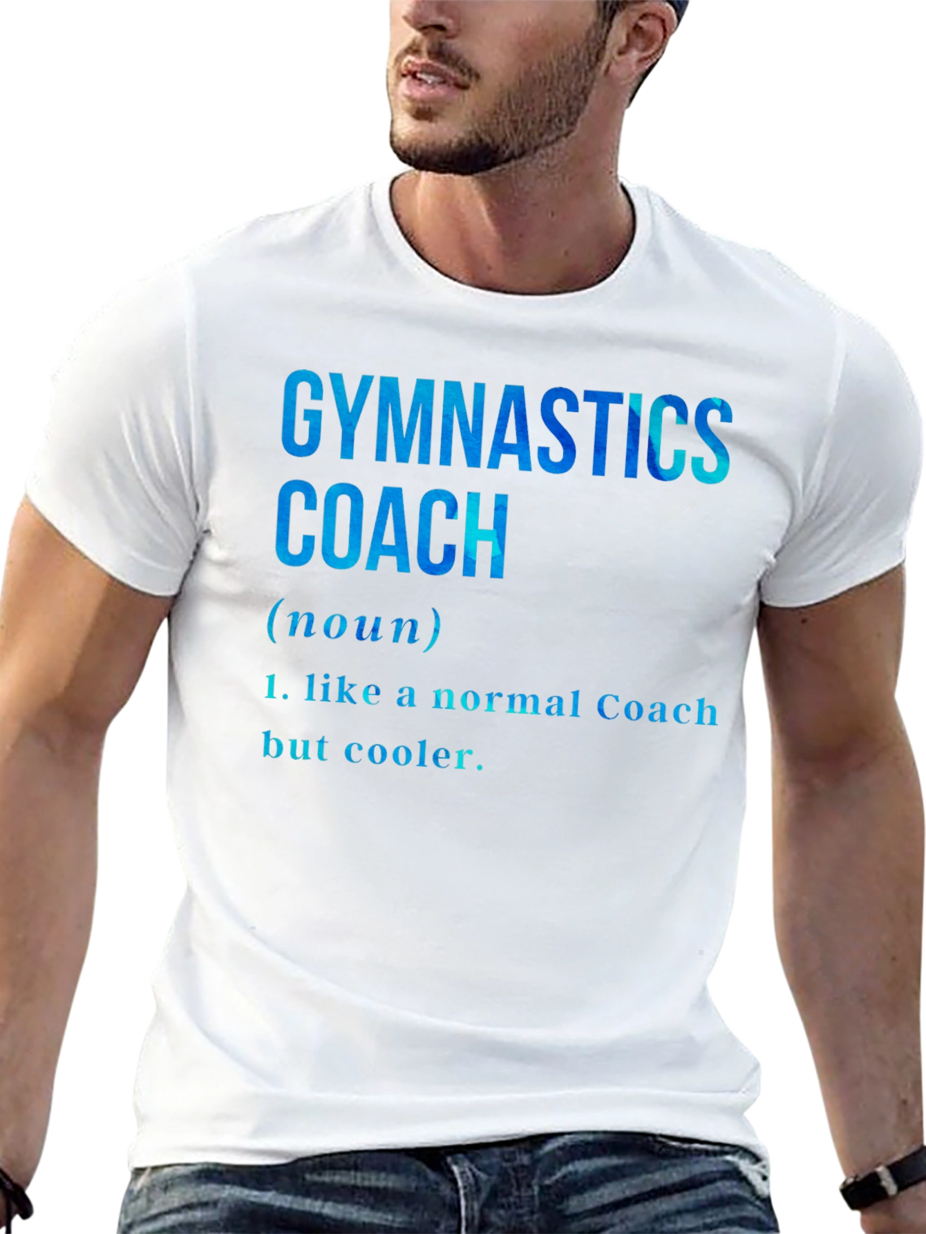 Gymnastics Coach Definition T-Shirt - Cool Coach Tee