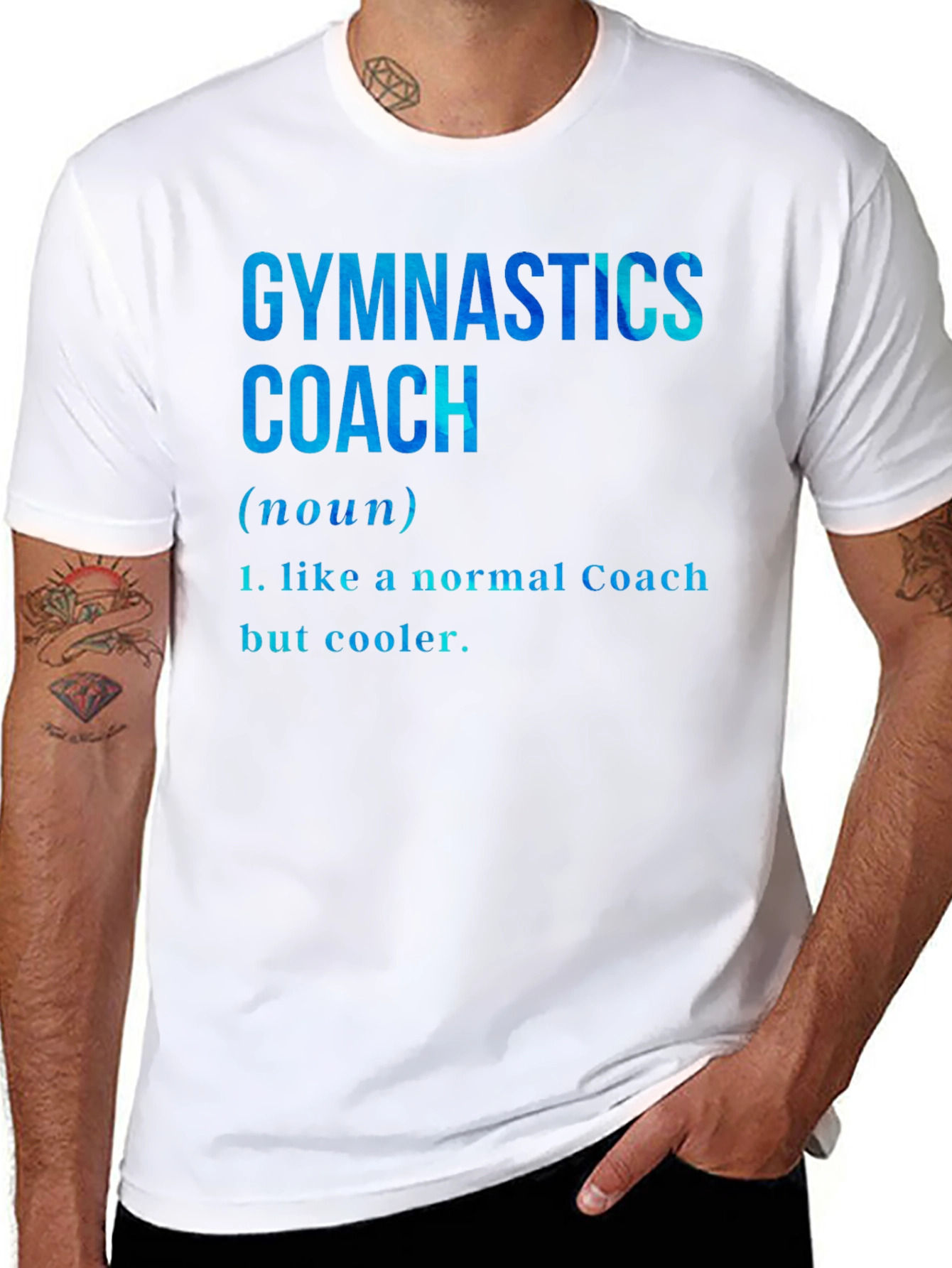 Gymnastics Coach Definition T-Shirt - Cool Coach Tee