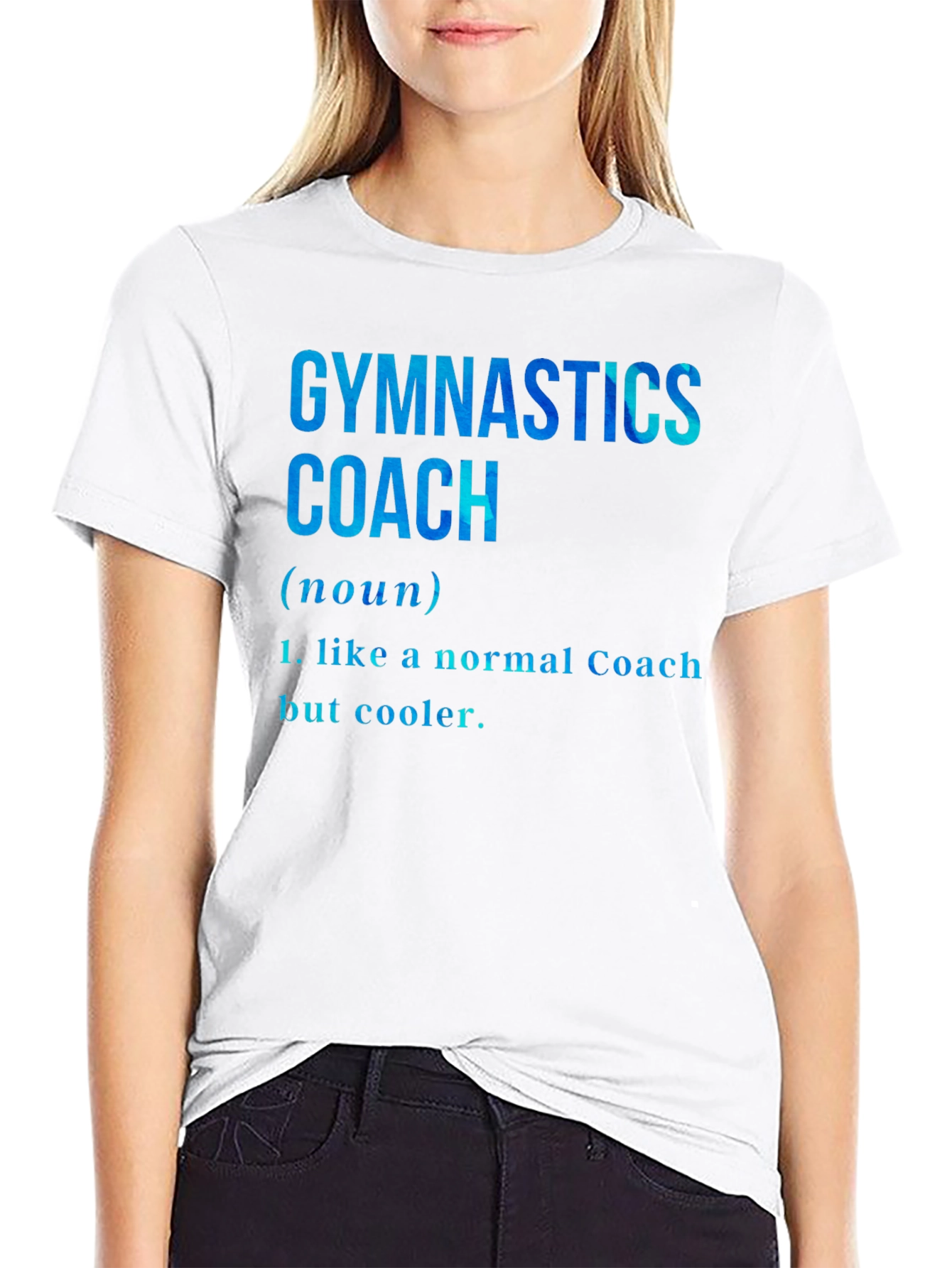 Gymnastics Coach Definition T-Shirt - Cool Coach Tee