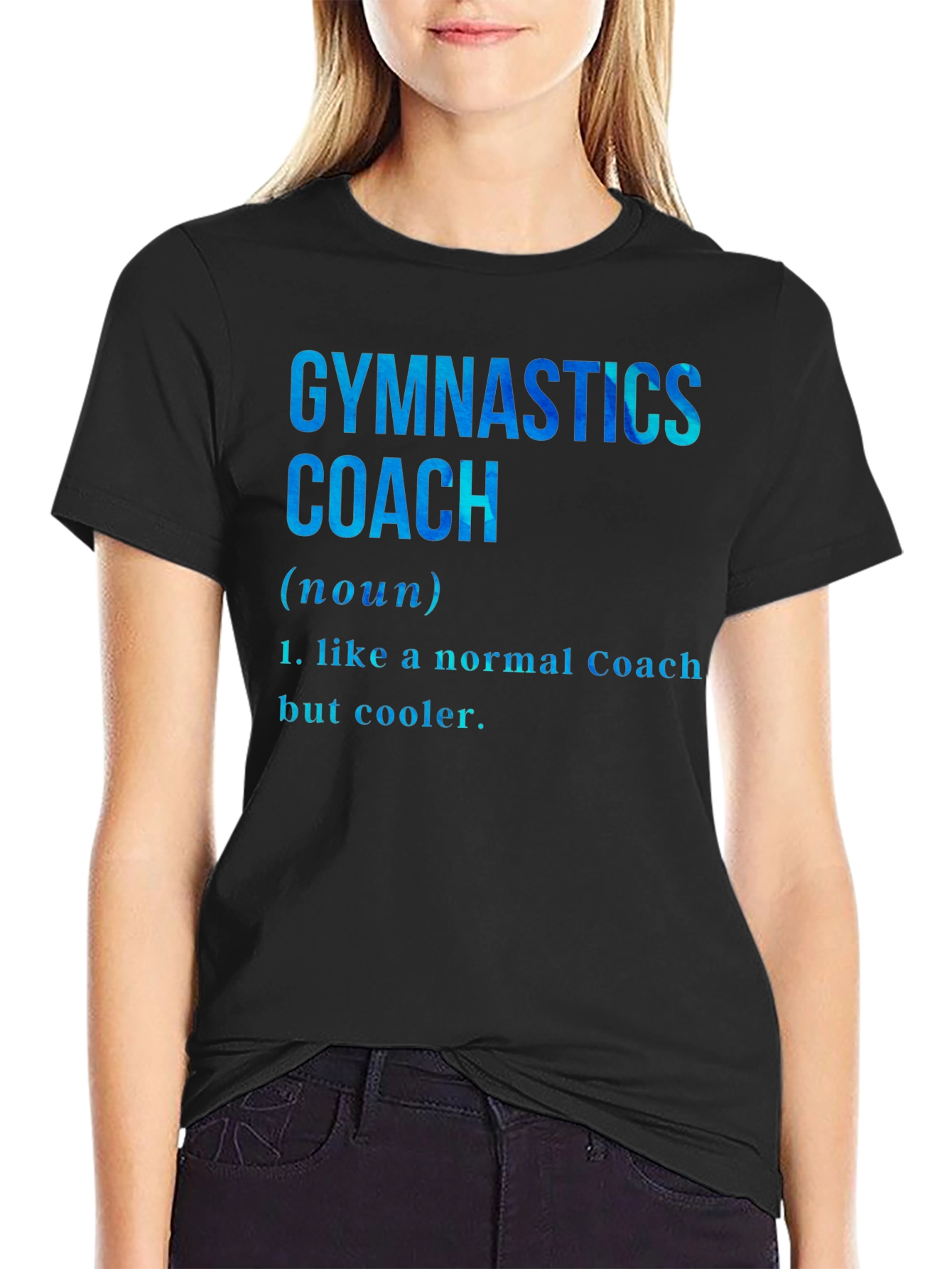Gymnastics Coach Definition T-Shirt - Cool Coach Tee