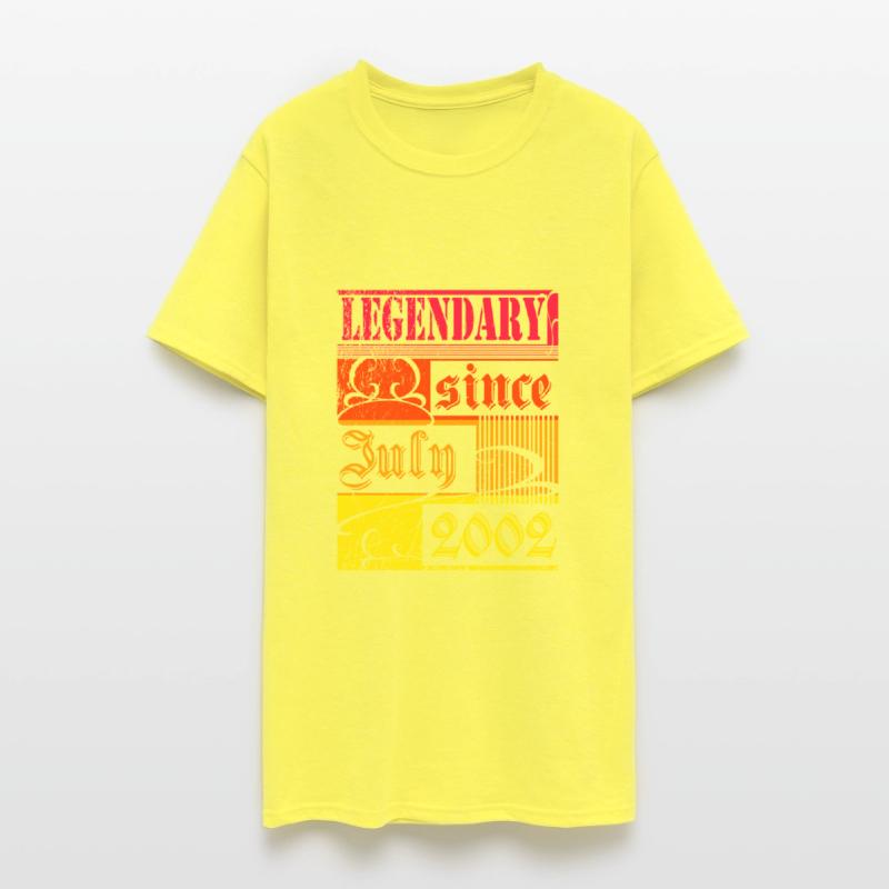 20th Birthday Legendary since July 2002 Vintage