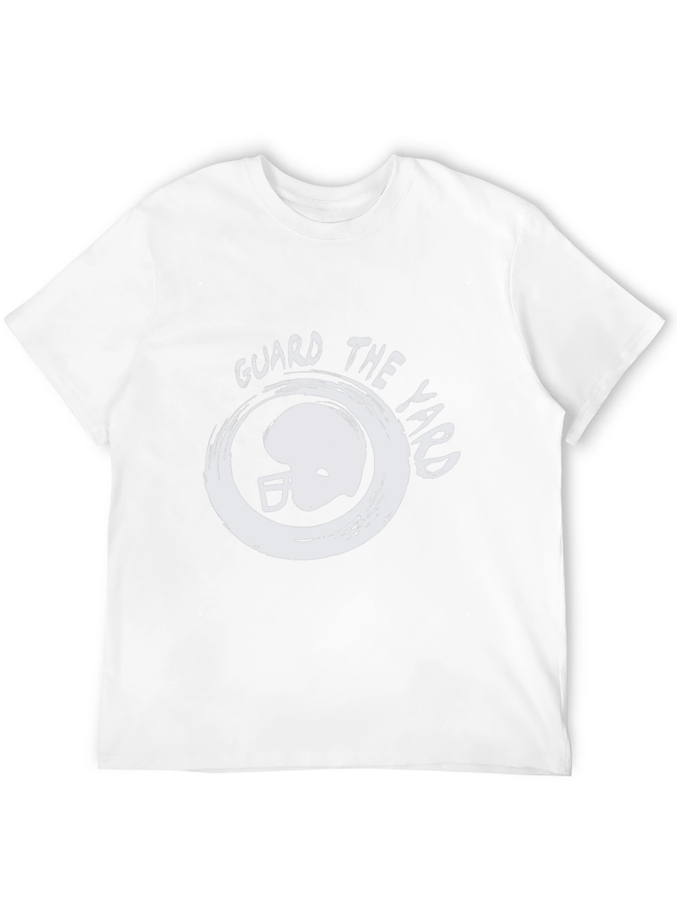 Guard The Yard T-Shirt - Football Helmet Graphic Tee