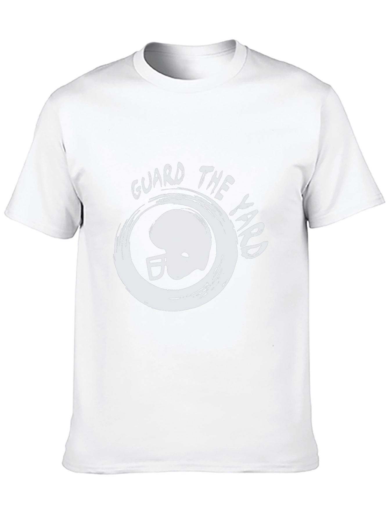 Guard The Yard T-Shirt - Football Helmet Graphic Tee