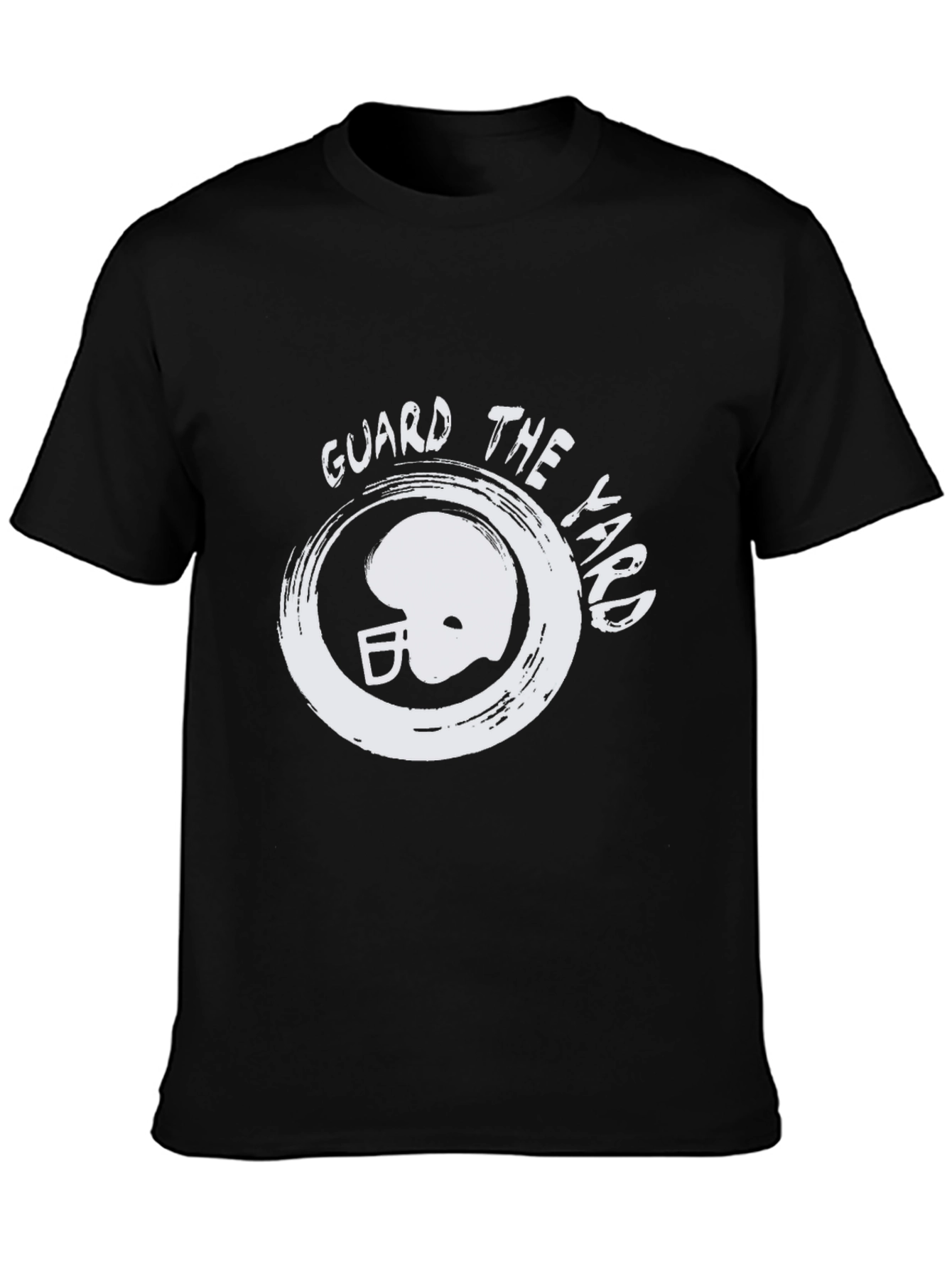 Guard The Yard T-Shirt - Football Helmet Graphic Tee