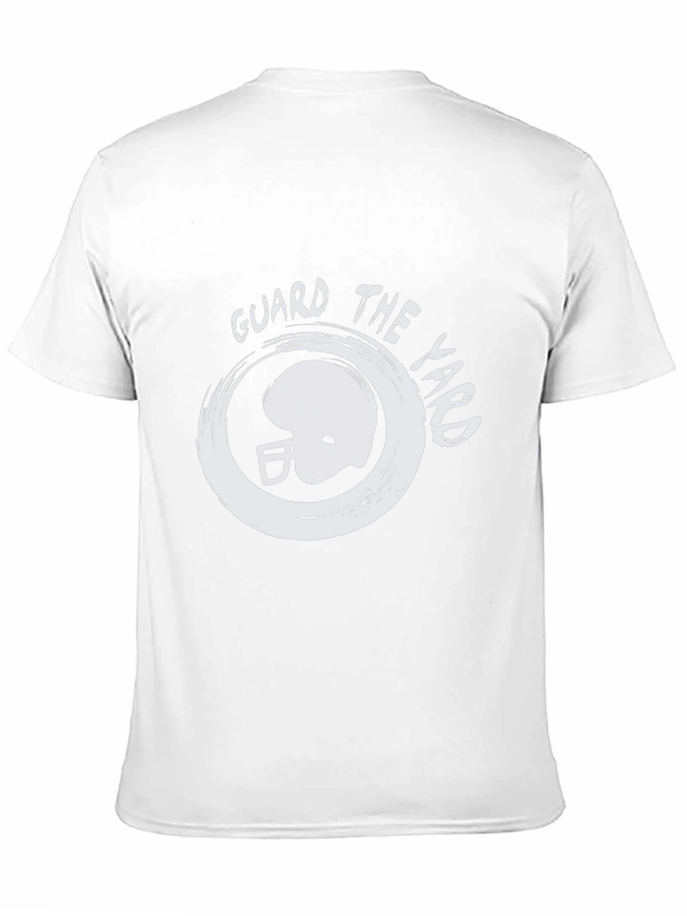 Guard The Yard T-Shirt - Football Helmet Graphic Tee
