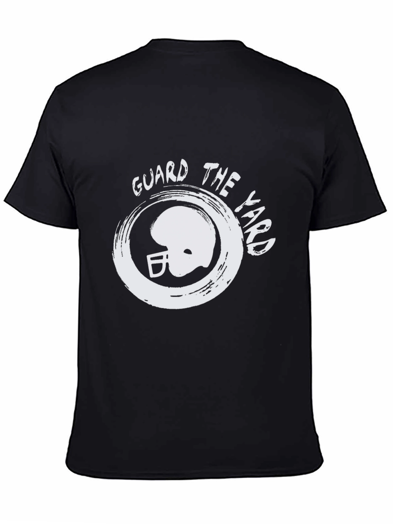 Guard The Yard T-Shirt - Football Helmet Graphic Tee