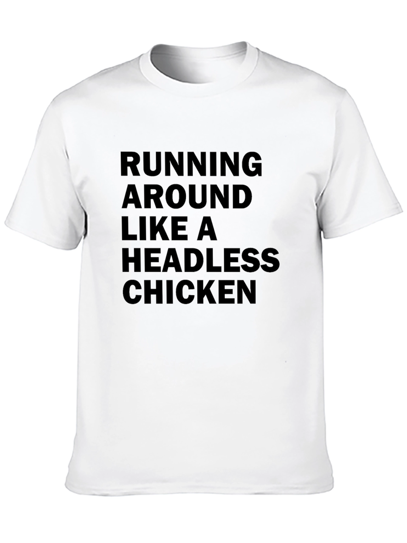 Headless Chicken Graphic Tee - Funny Novelty Shirt