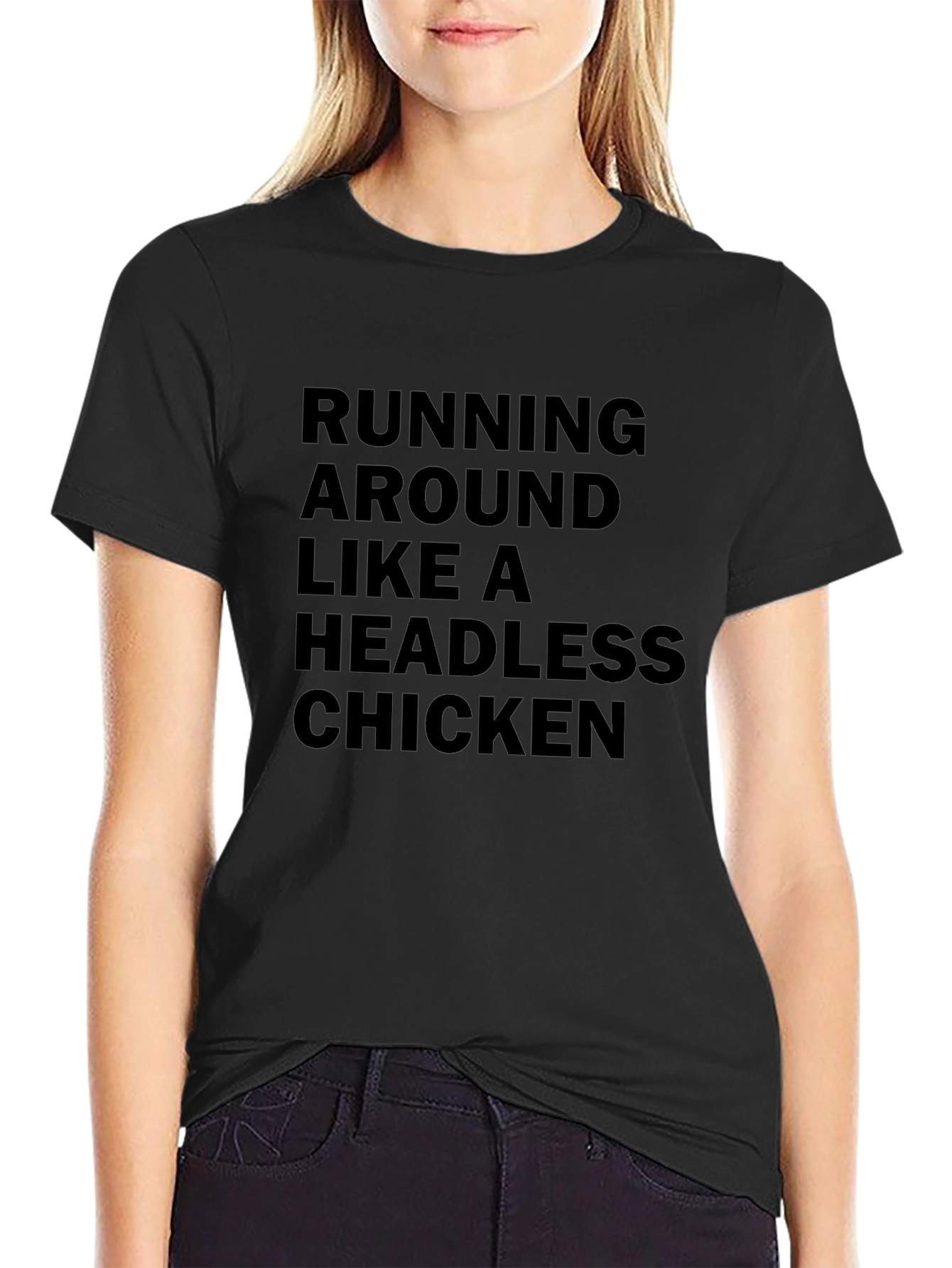 Headless Chicken Graphic Tee - Funny Novelty Shirt