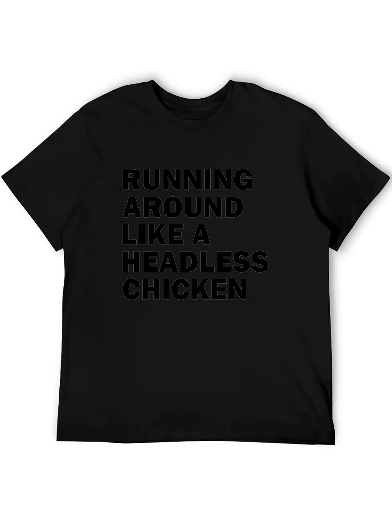 Headless Chicken Graphic Tee - Funny Novelty Shirt