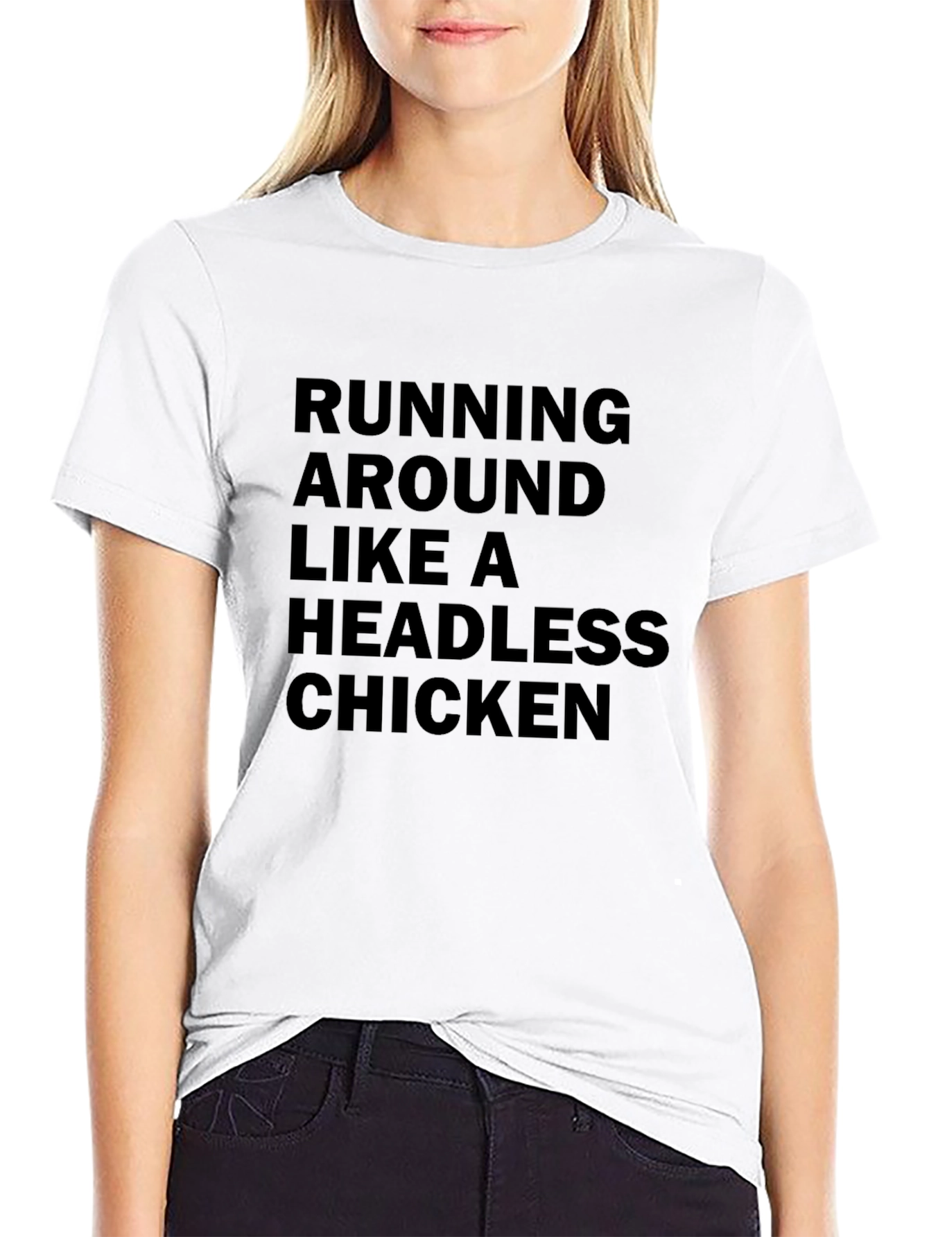 Headless Chicken Graphic Tee - Funny Novelty Shirt