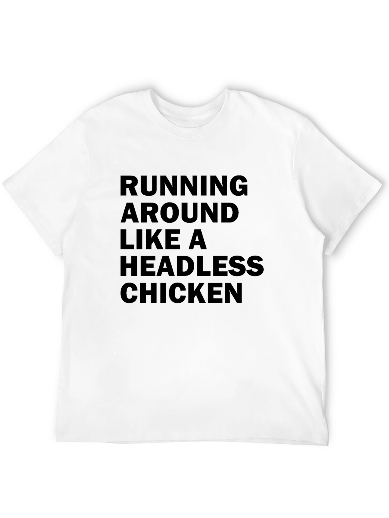 Headless Chicken Graphic Tee - Funny Novelty Shirt
