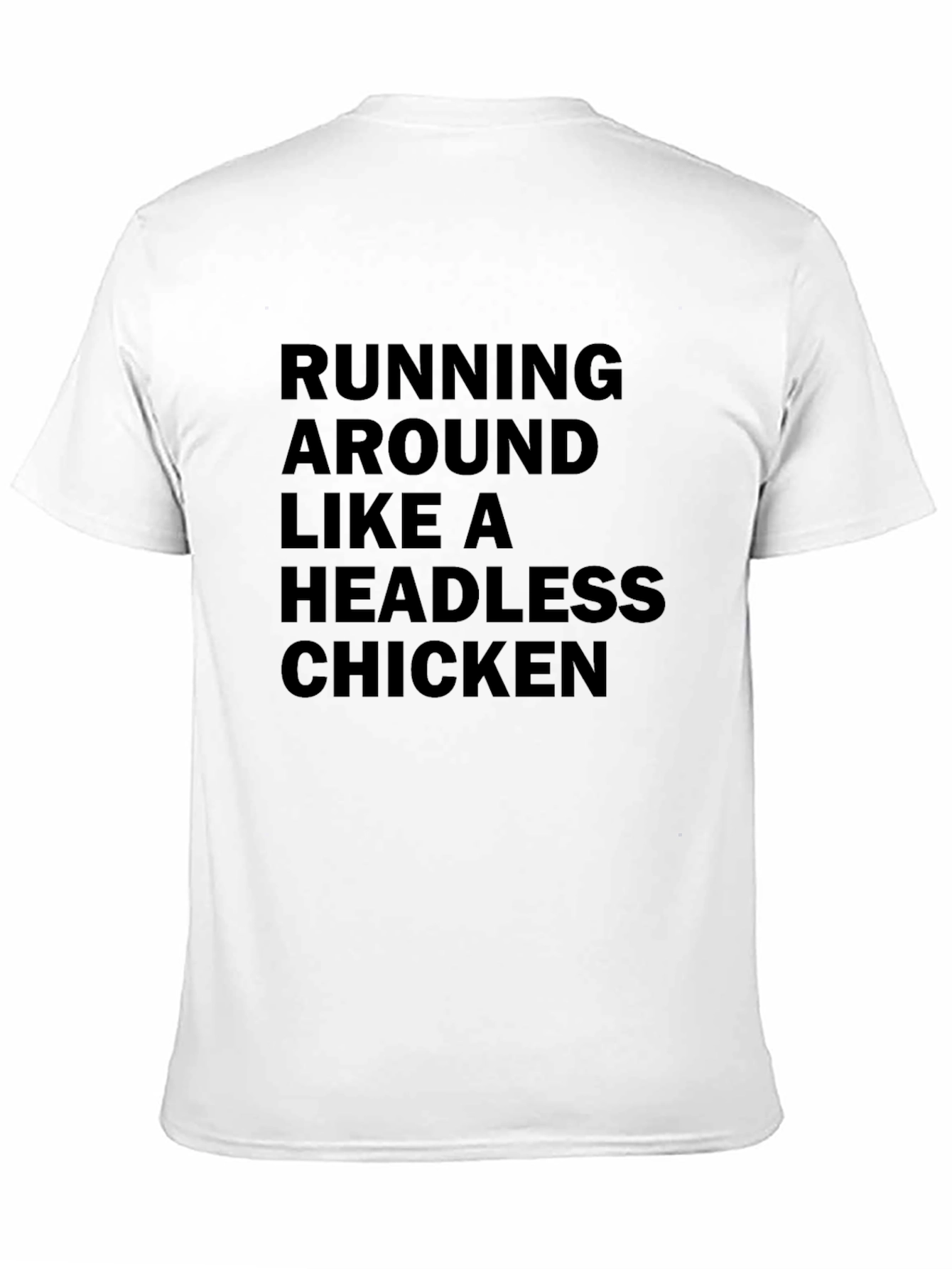 Headless Chicken Graphic Tee - Funny Novelty Shirt