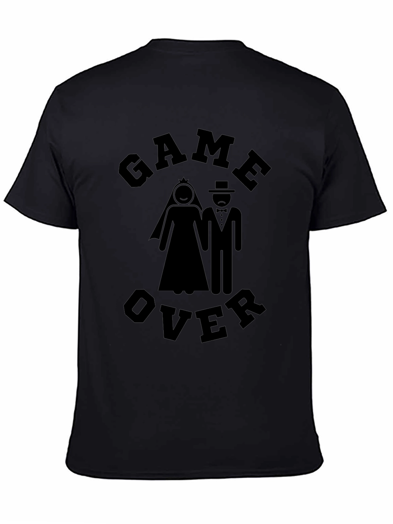 Game Over Wedding T-Shirt Groom Gift