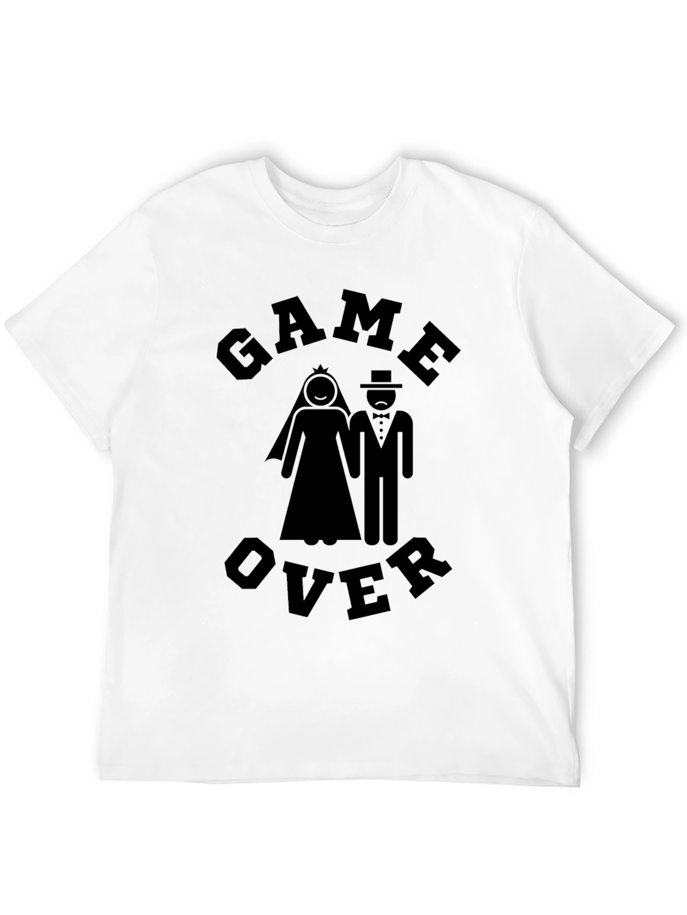 Game Over Wedding T-Shirt Groom Gift