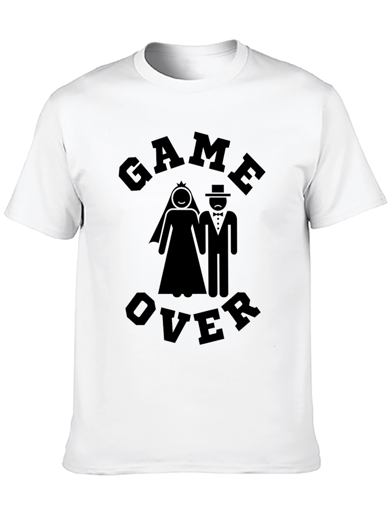 Game Over Wedding T-Shirt Groom Gift