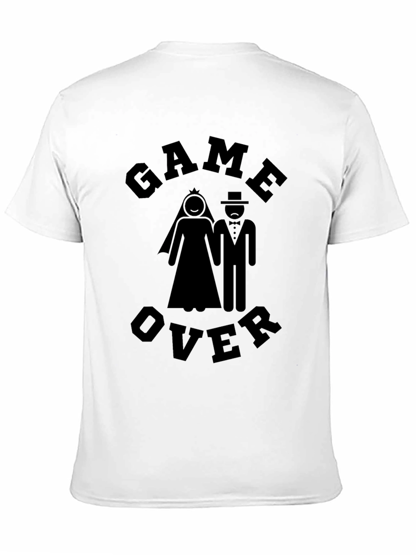 Game Over Wedding T-Shirt Groom Gift