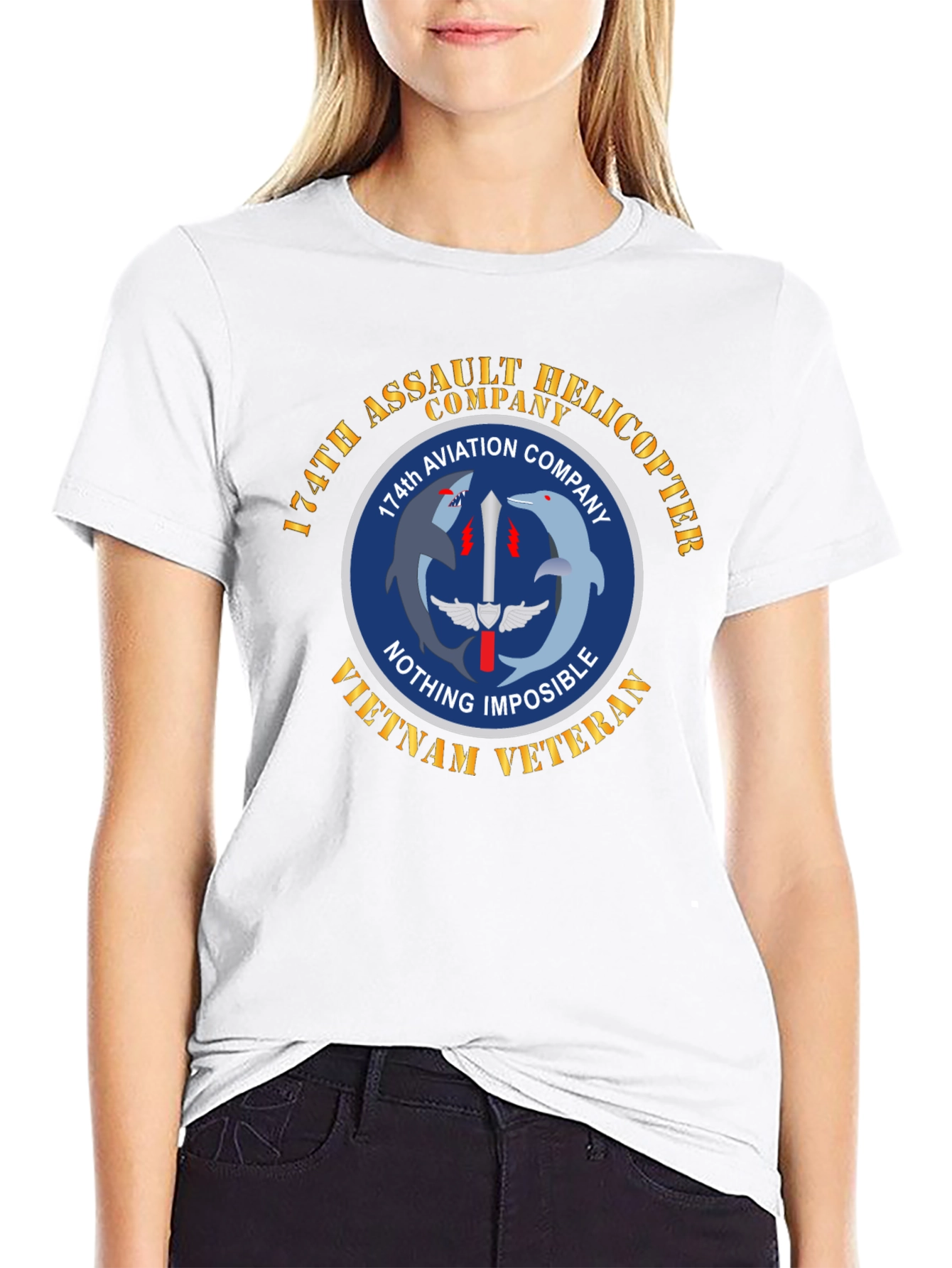 174th Assault Helicopter Company Veteran T-Shirt