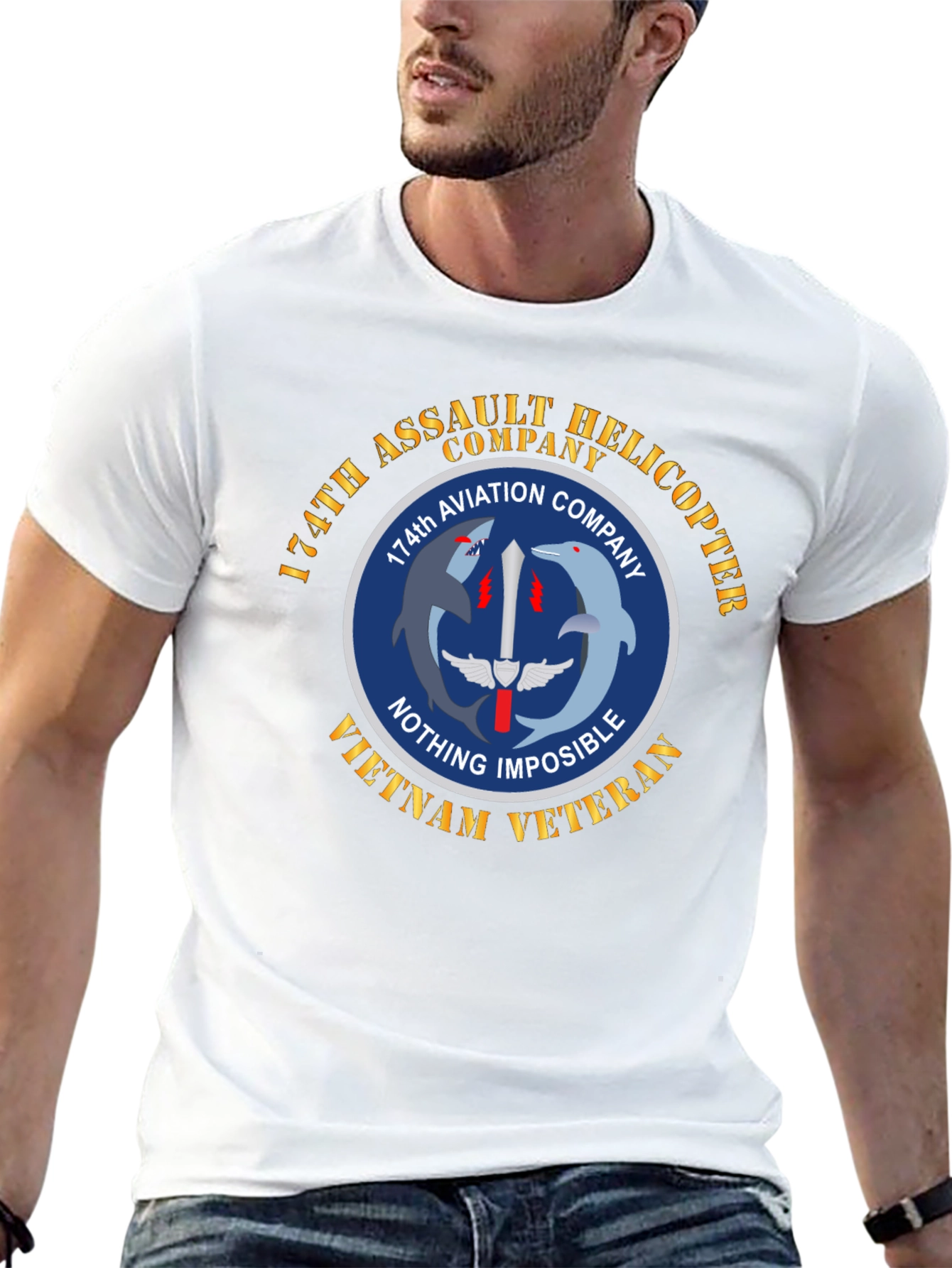 174th Assault Helicopter Company Veteran T-Shirt