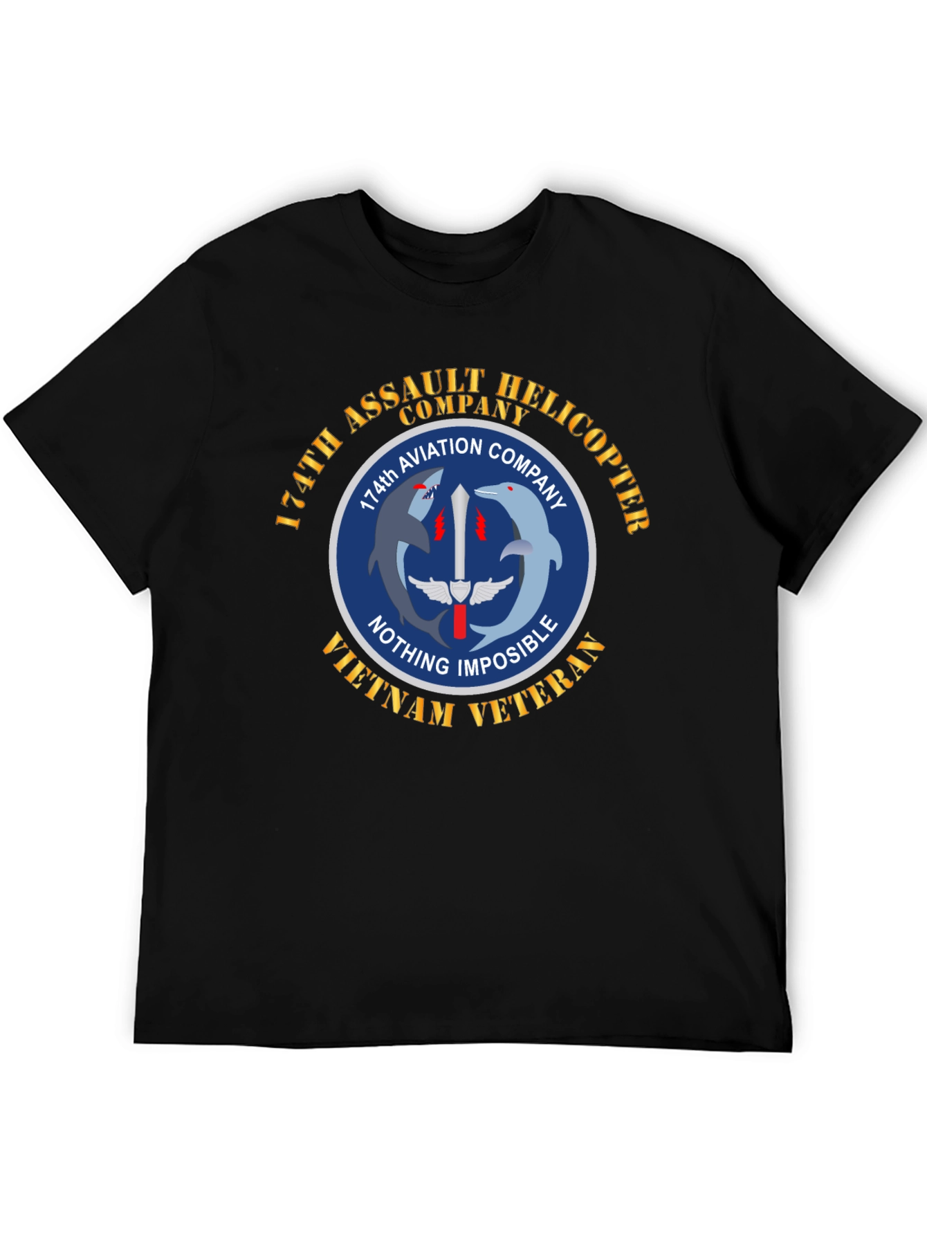 174th Assault Helicopter Company Veteran T-Shirt