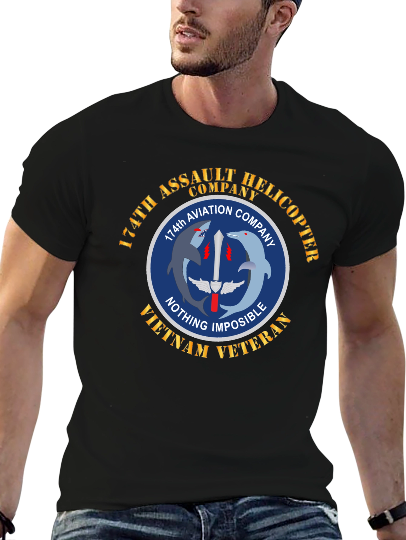 174th Assault Helicopter Company Veteran T-Shirt