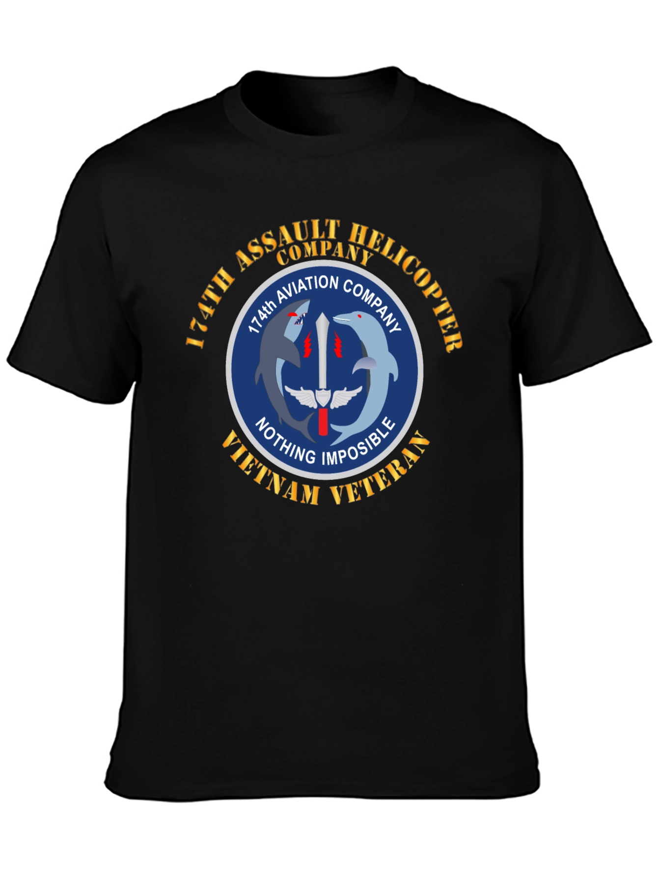 174th Assault Helicopter Company Veteran T-Shirt