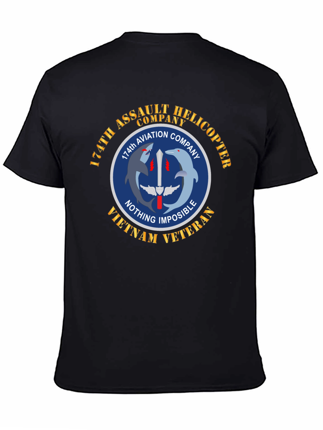 174th Assault Helicopter Company Veteran T-Shirt