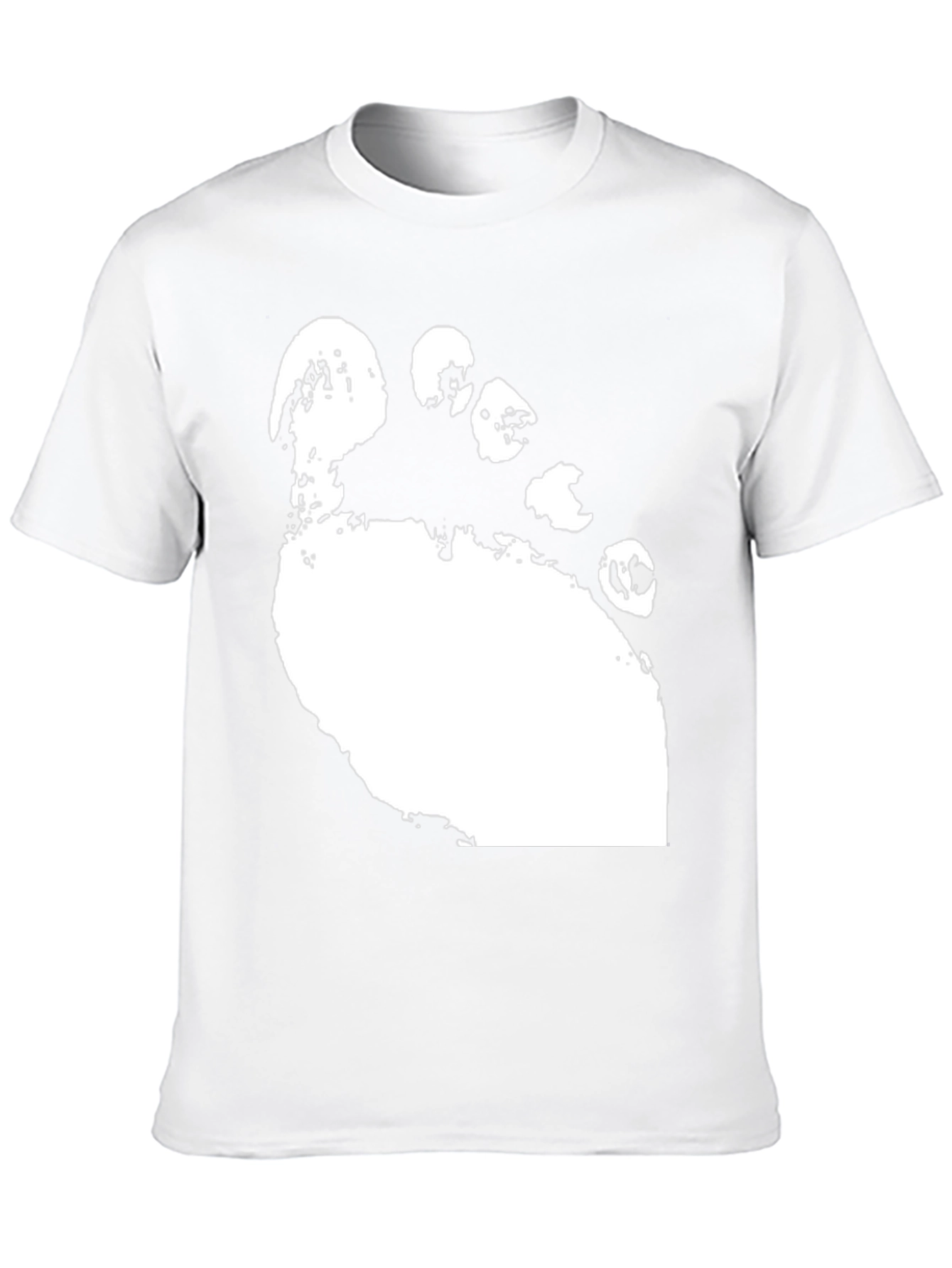 Barefoot Footprint Graphic Tee