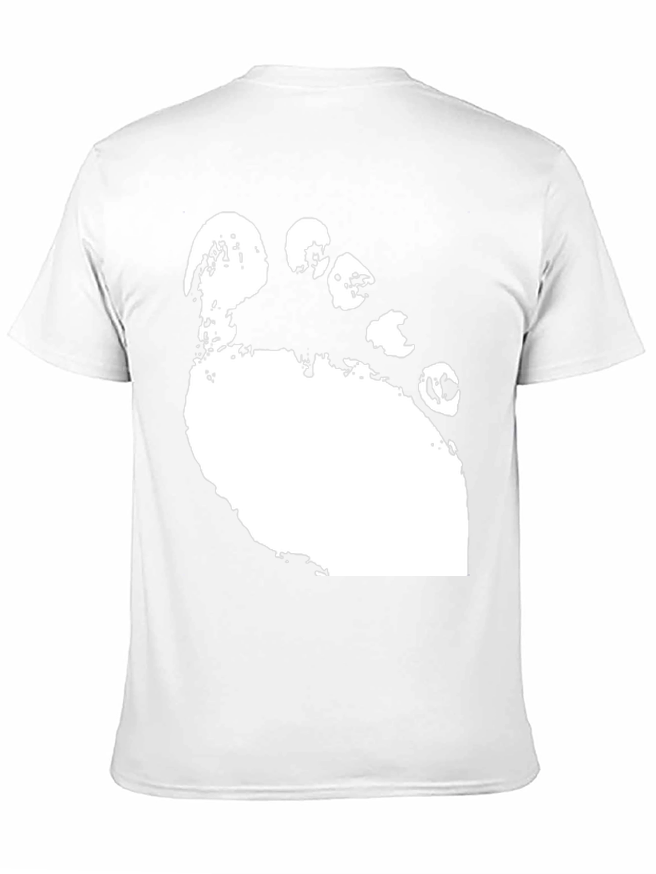Barefoot Footprint Graphic Tee