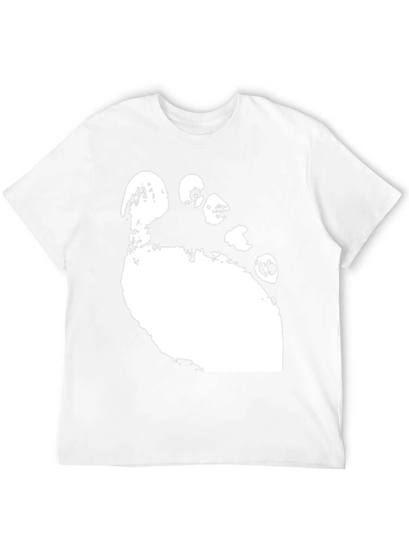 Barefoot Footprint Graphic Tee
