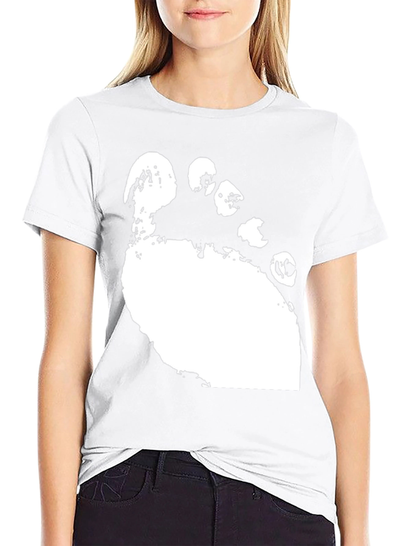 Barefoot Footprint Graphic Tee