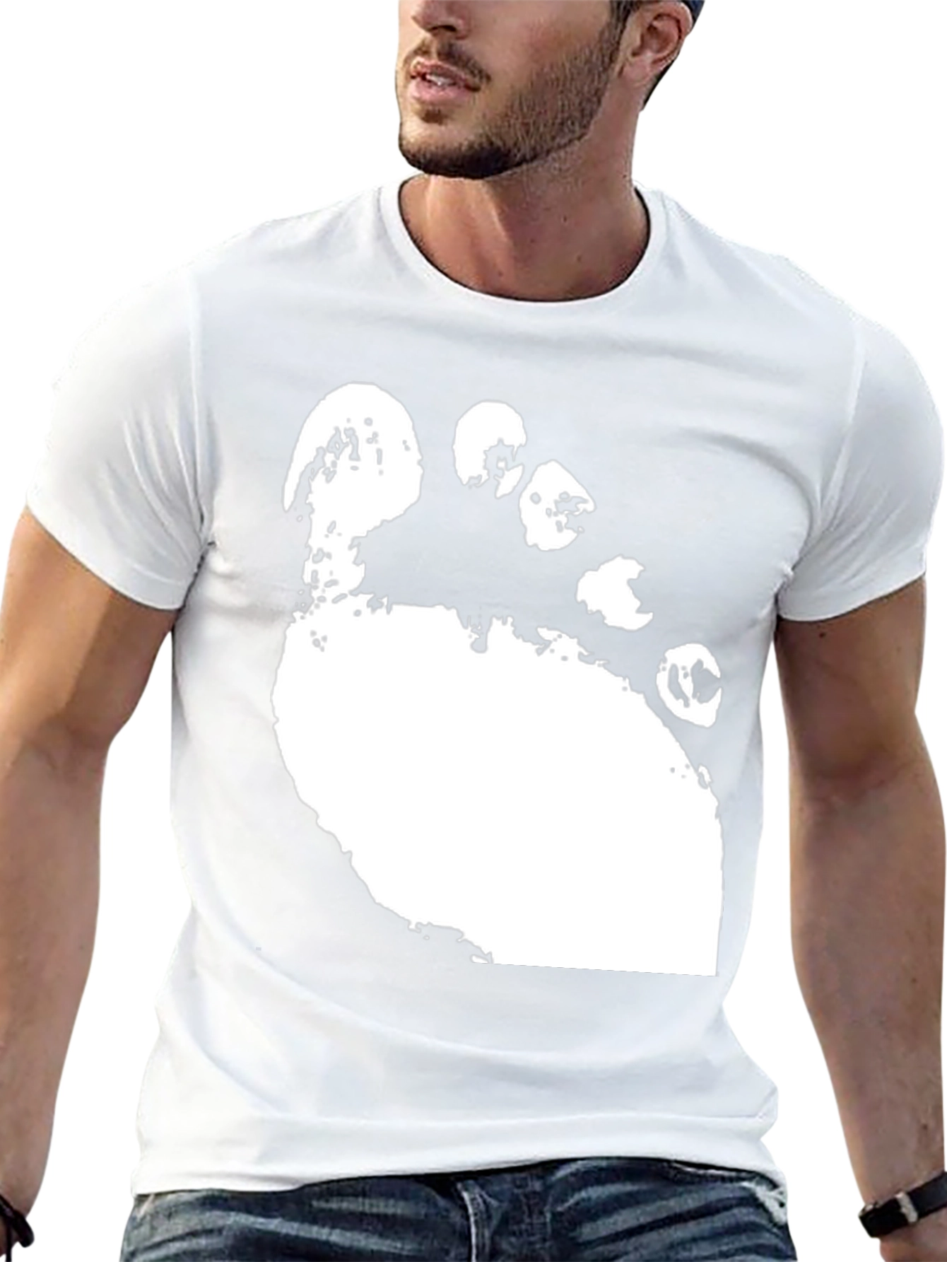 Barefoot Footprint Graphic Tee