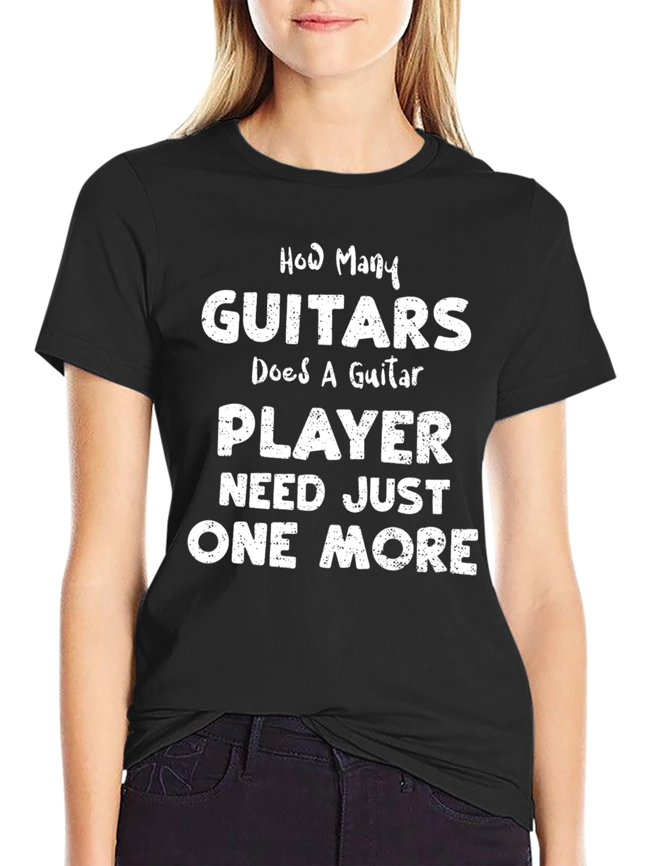 Guitar Player T-Shirt - How Many Guitars?