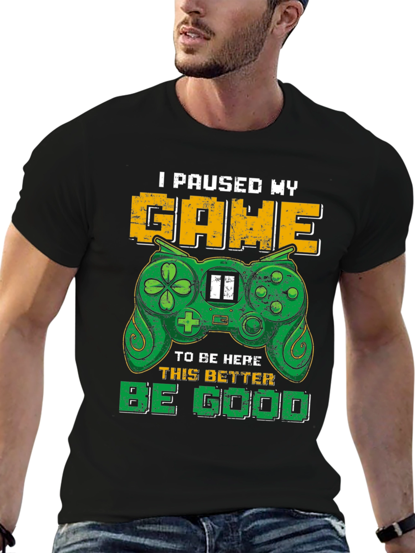 Gamer T-Shirt - I Paused My Game