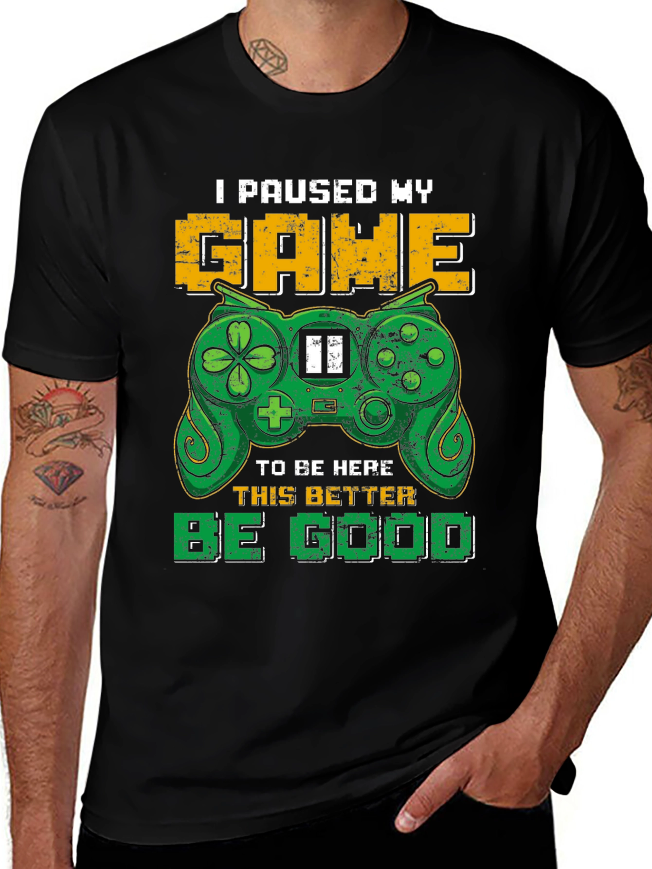 Gamer T-Shirt - I Paused My Game