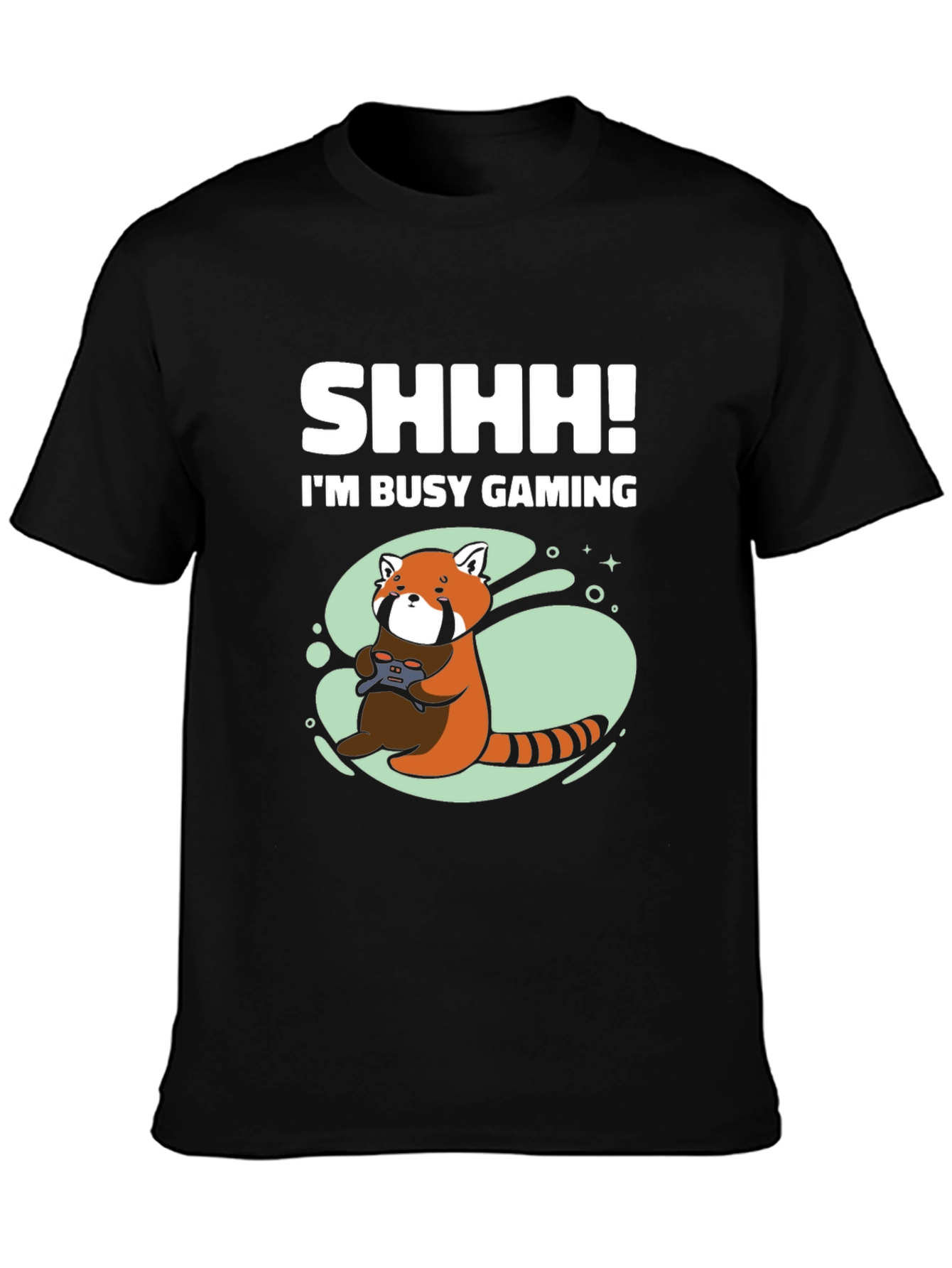 Gamer Red Panda T-Shirt - Do Not Disturb