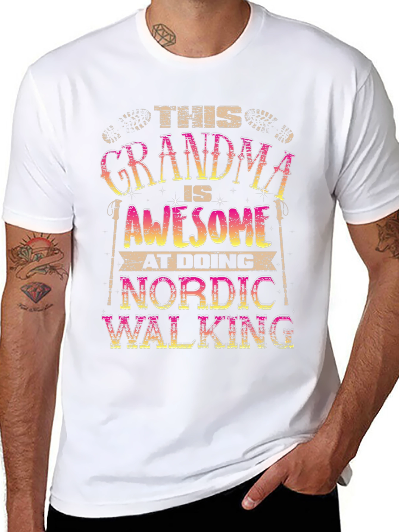 Grandma Nordic Walking T-Shirt