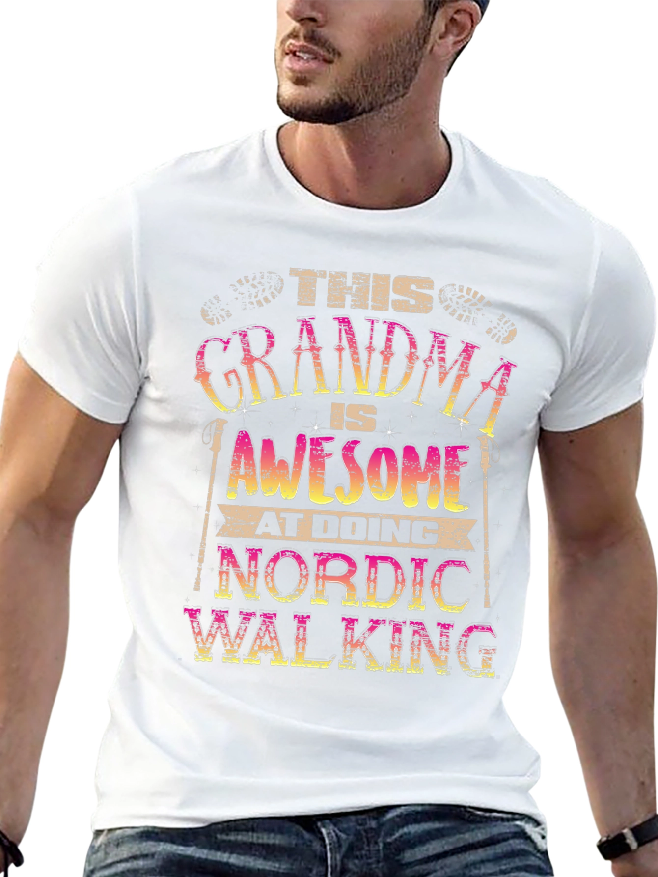 Grandma Nordic Walking T-Shirt