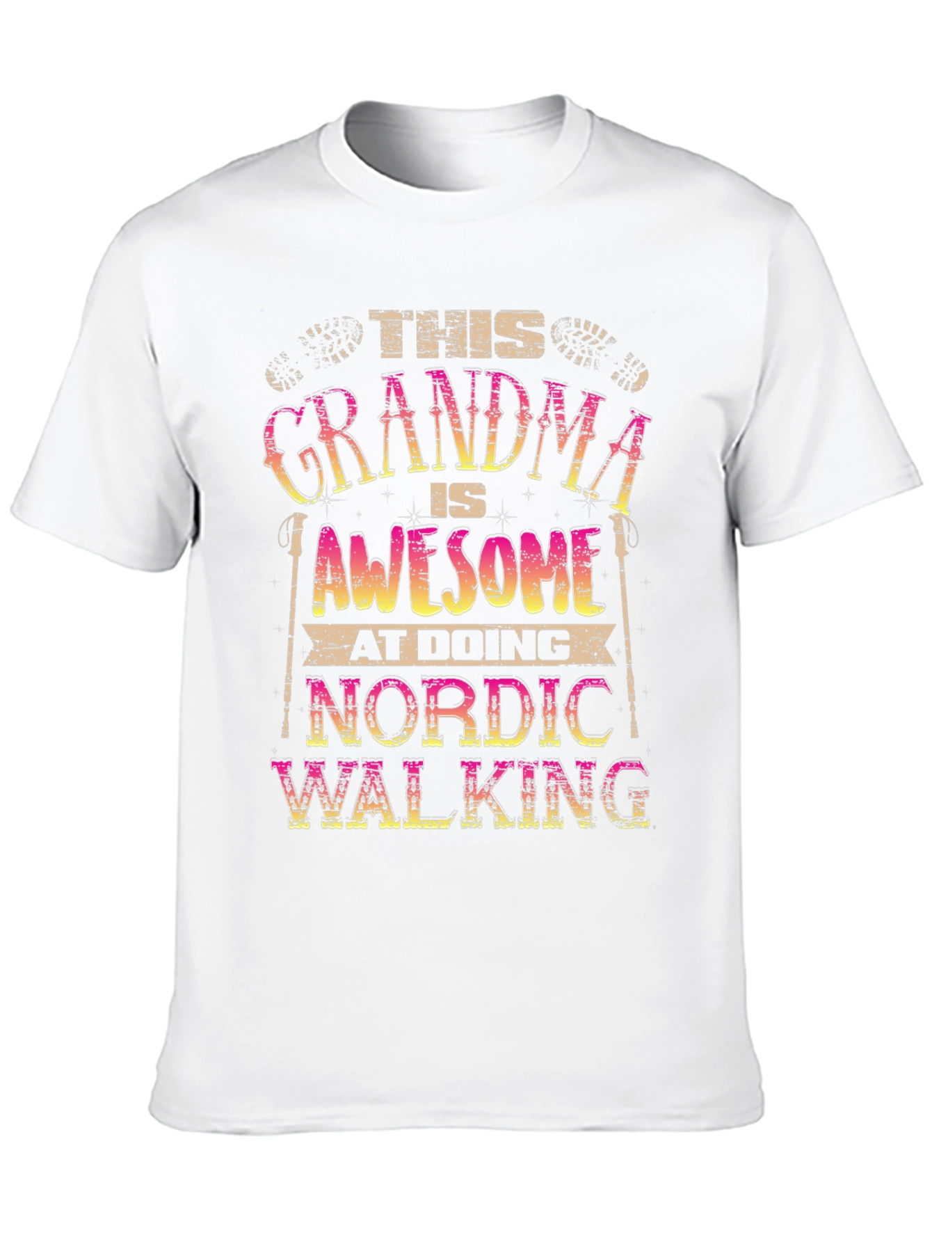 Grandma Nordic Walking T-Shirt