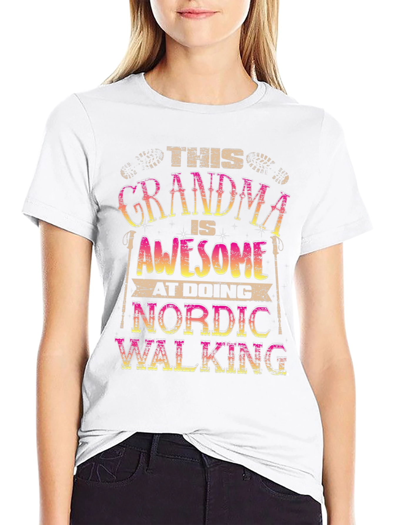 Grandma Nordic Walking T-Shirt