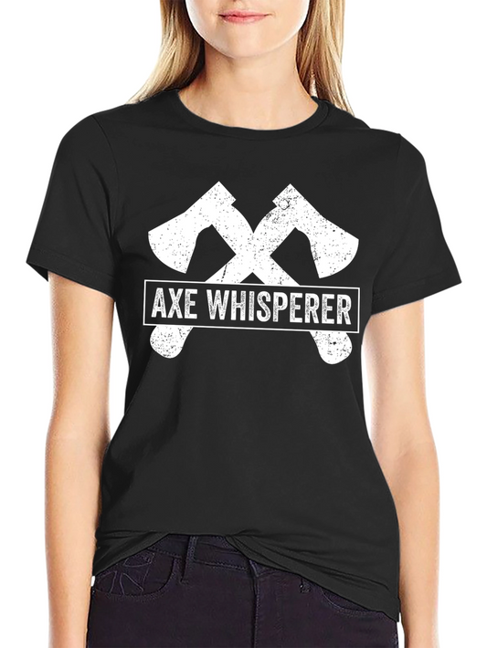 Axe Whisperer Graphic Tee - Black